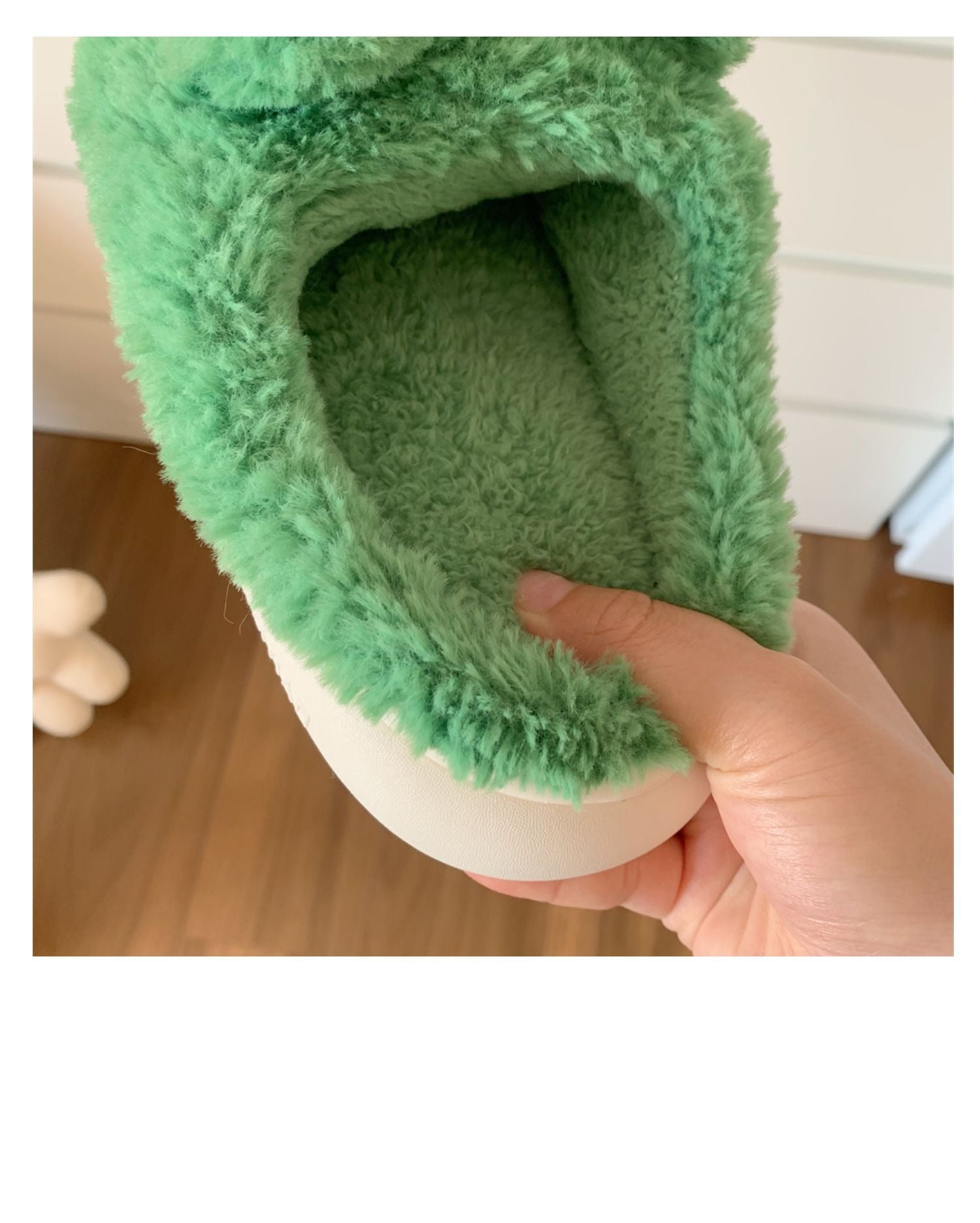 Froggy Plush Slippers