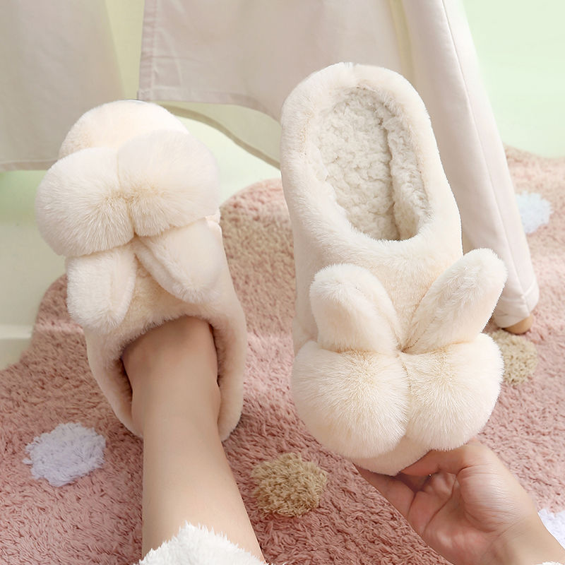 Rabbit Fluffy Slippers