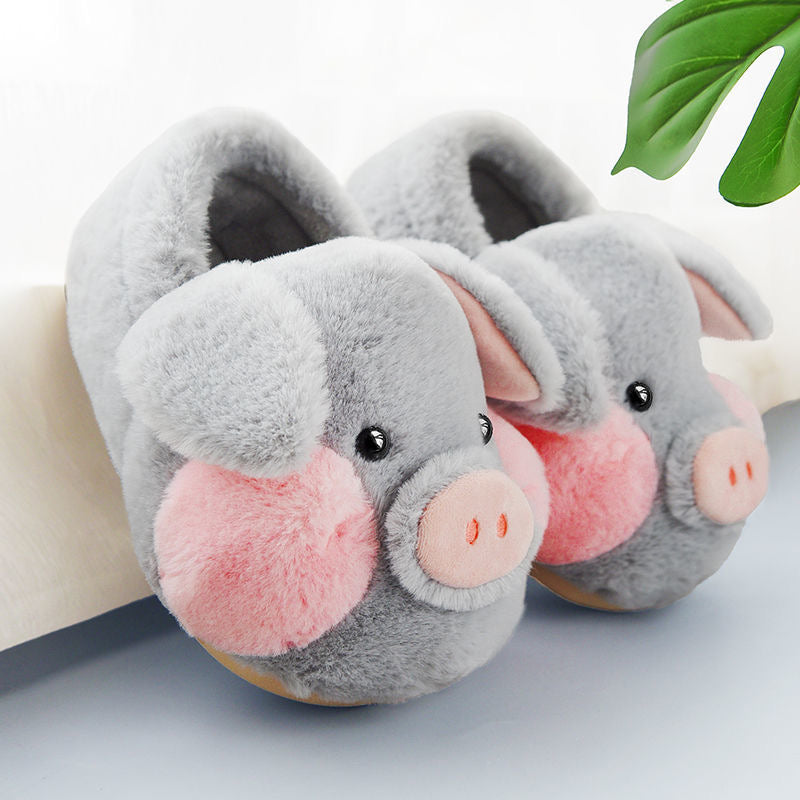 Pig Fluffy Slippers