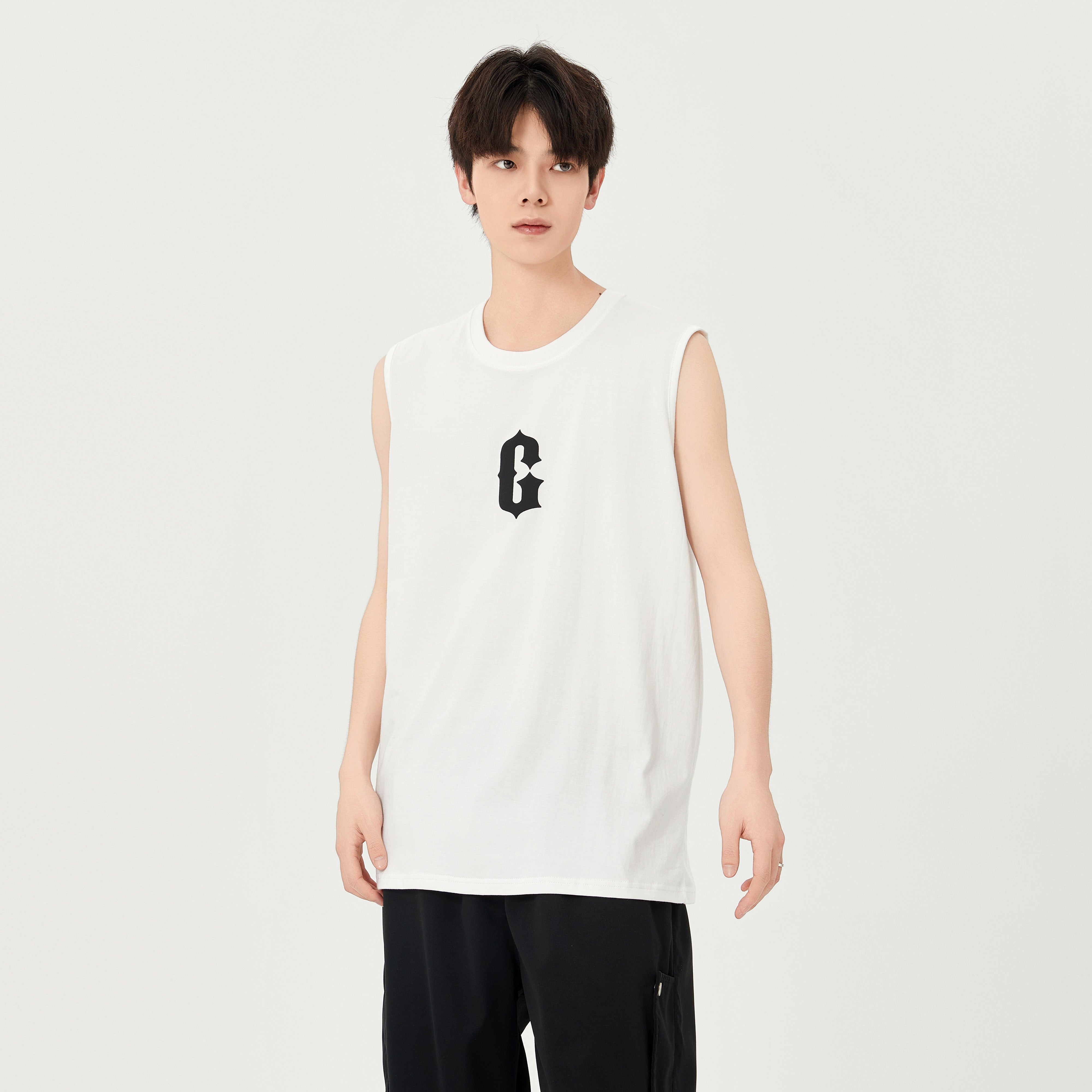 GF Retro Gothic Letter Tank Top