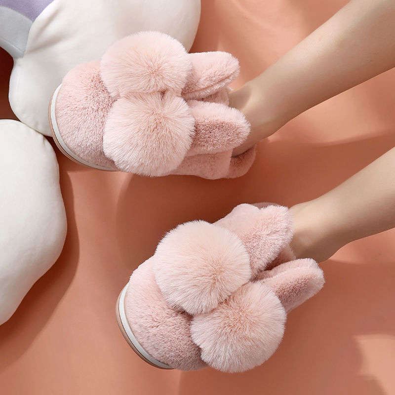 Rabbit Fluffy Slippers