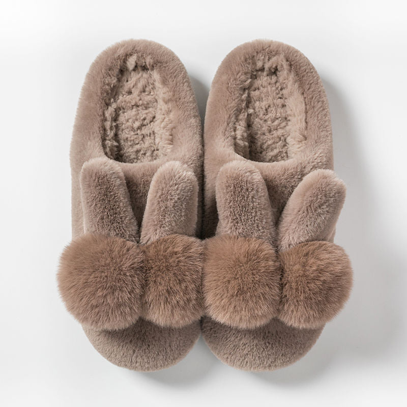 Rabbit Fluffy Slippers