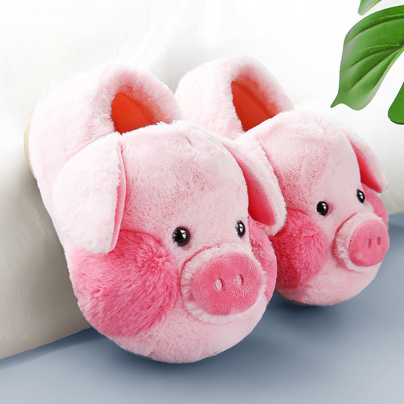 Pig Fluffy Slippers