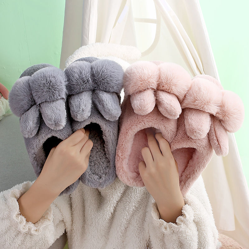 Rabbit Fluffy Slippers