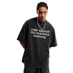 "Rage Against the Machine Learning" Funny Tech Geek T-Shirt