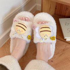 Buzzin' Bee Plush Slippers