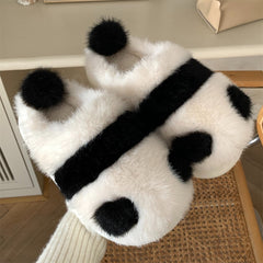 Panda Plush Slippers